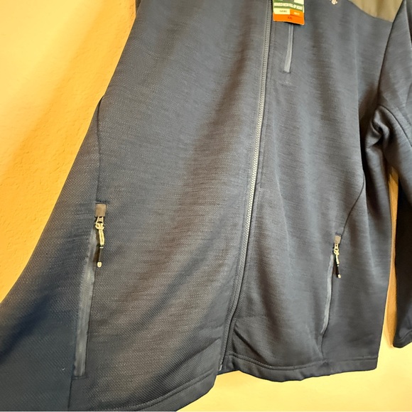 🆕 Orvis Bonded Mesh Full-Zip Performance Jacket XXL – Dress Blues Classic 🆕 - Picture 15 of 16